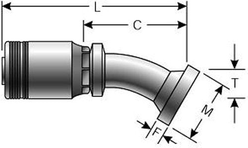 Gates G23404-3232 GlobalSpiral Series MAX Pressure Couplings