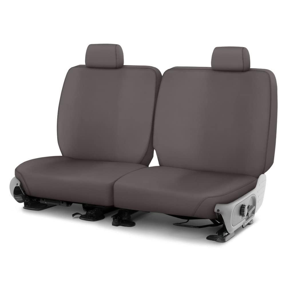 COVERCRAFT SS7521PCGY Covercraft SS7521PCGY - SeatSaver Polycotton 3rd Row Gray Custom Seat Covers