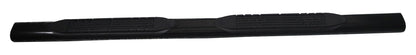 TRAILFX A1548B TrailFX Nerf Bars for Double Cab Chevrolet Silverado 1500 2020-2021 Black Powder Coated Steel 4 Inch Oval Straight Side Steps with Step Pads Welded End Caps Rocker Panel Mount Pair Running Boards