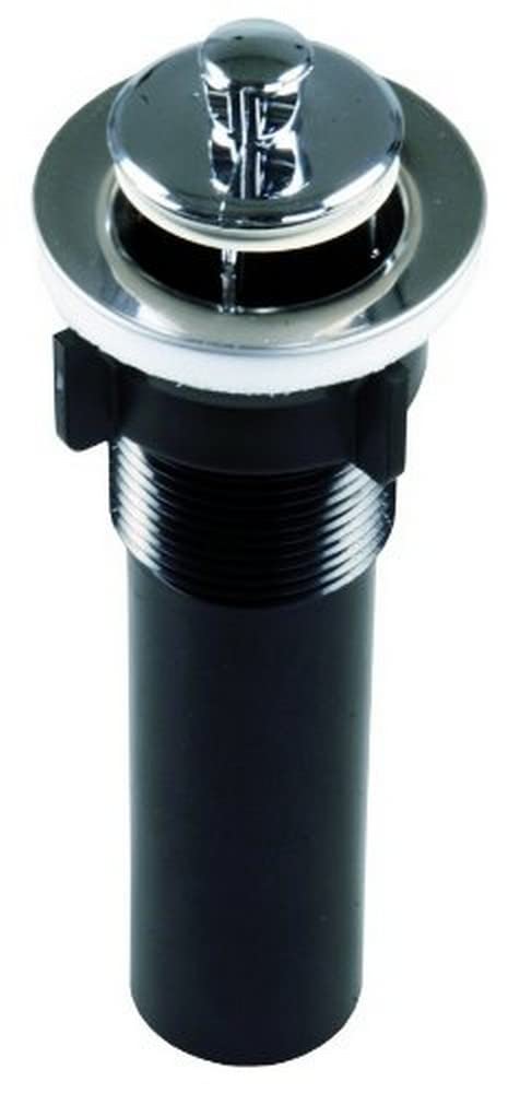 JR PRODUCTS 95255 JR Products 95255 Sink Strainer with Pop-Up Stopper - Chrome 1-1/4 Inch x 5 Inch
