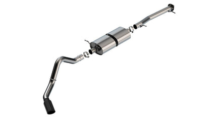 BORLA 140833BC Borla 20-22 Chevrolet/GMC Silverado/Sierra 6.6L T-304 SS Cat-Back S-Type Exhaust - Brushed - 140833BC