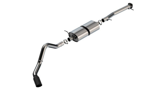 BORLA 140833BC Borla 20-22 Chevrolet/GMC Silverado/Sierra 6.6L T-304 SS Cat-Back S-Type Exhaust - Brushed - 140833BC