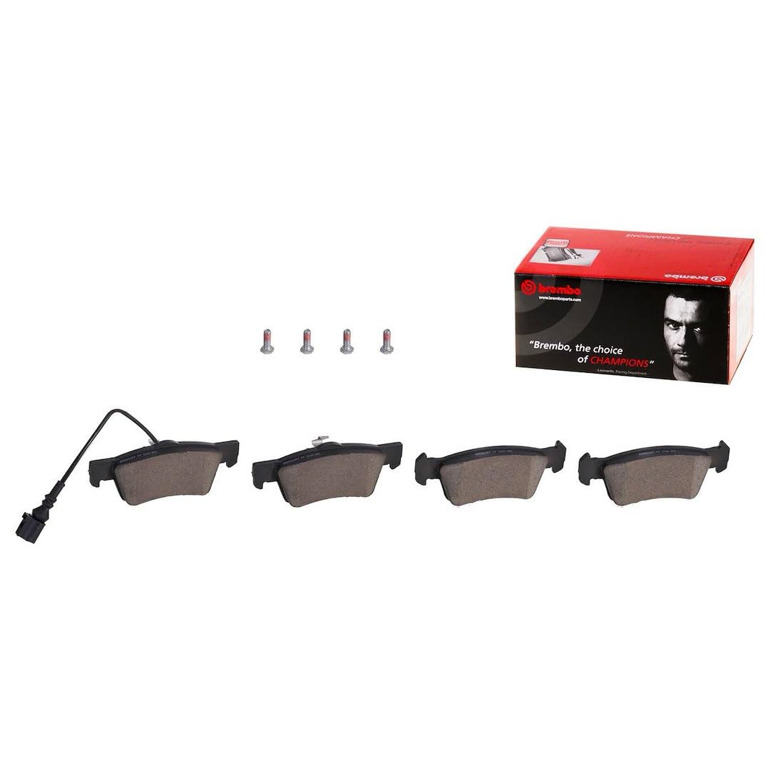 BREMBO P85085N Brembo P85085N Premium Ceramic Front Disc Brake Pad Set AUDI/AUDI (FAW)/HONGQI/SEAT/SKODA/VW/VW (SVW) OE# 4B0698151J