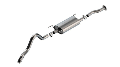 BORLA 140681 Borla Toyota Tacoma 3.5L V6 4DR CC Short Bed S-Type SS 2.5in Catback Exhaust