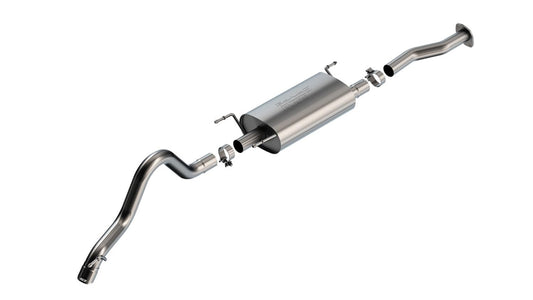 BORLA 140681 Borla Toyota Tacoma 3.5L V6 4DR CC Short Bed S-Type SS 2.5in Catback Exhaust
