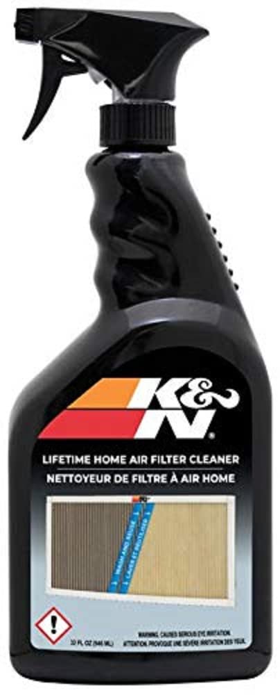 K&N FILTER 99-6010 K&N HVAC Filter Cleaner: 32 Oz Spray Bottle Filter Cleaner and Refresher; Restores K&N Home Air Filter Performance; 99-6010
