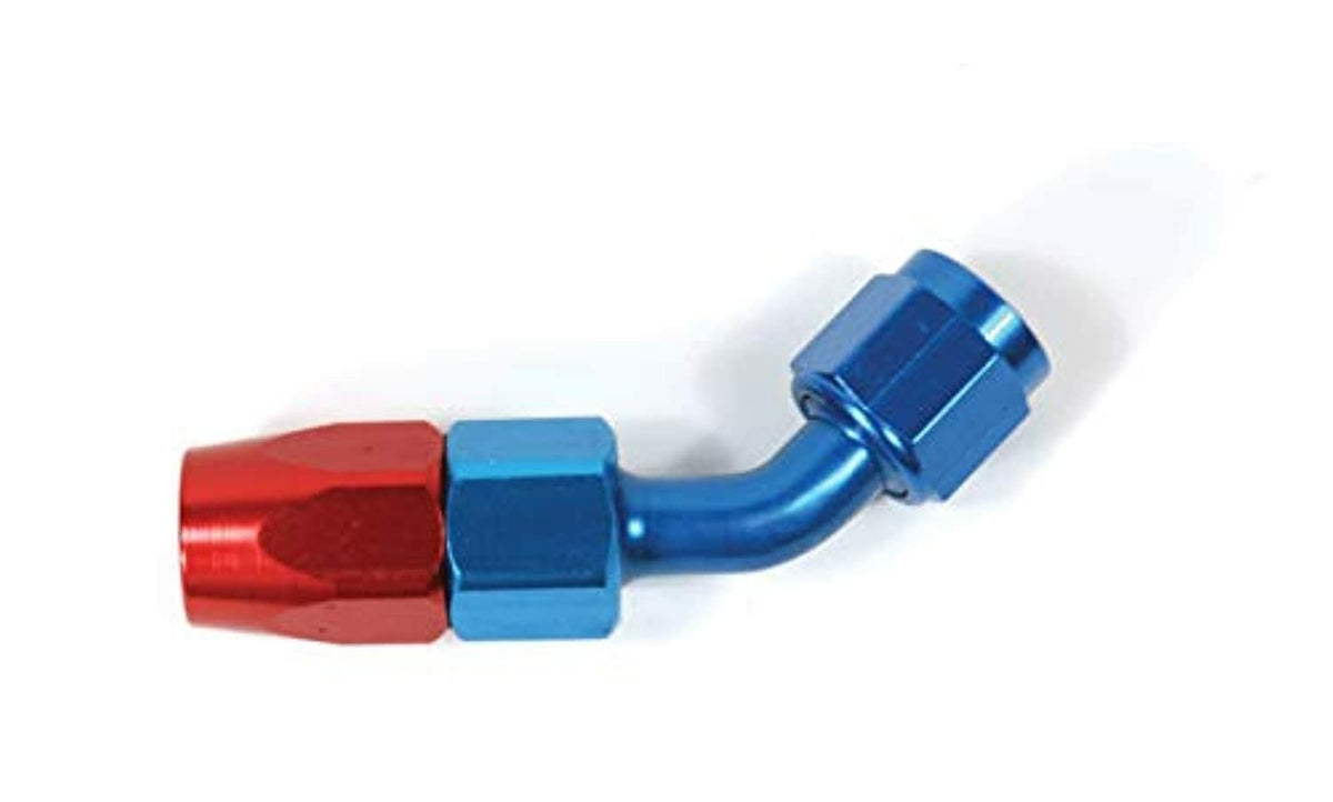 SPEEDFX 510445BK Speedfx 510445BK -4AN X 45 BLK HOSE END
