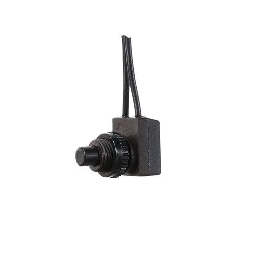 RV DESIGNER S731 RV Designer S731 - Push Button On/Off - SPST Vent Switch w/ 4.5" Leads 10 A