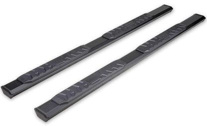 TRAILFX AL4024B TrailFX Nerf Bar Fits Toyota Tacoma Double Cab 2024-2025 Hexagonal Straight, with Step Pads Rocker Panel Mount Powder Coated Aluminum with Plastic End Caps Bracket Covers TrailFX AL4024B