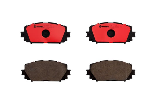 BREMBO P83101N Brembo P83101N Premium Ceramic Front Disc Brake Pad Set DAIHATSU/TOYOTA OE# 0446552270