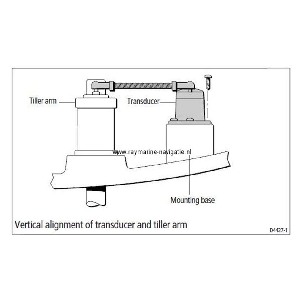RAYMARINE M81105 Raymarine M81105 ROTARY RUDDER REFERENCE XDCR