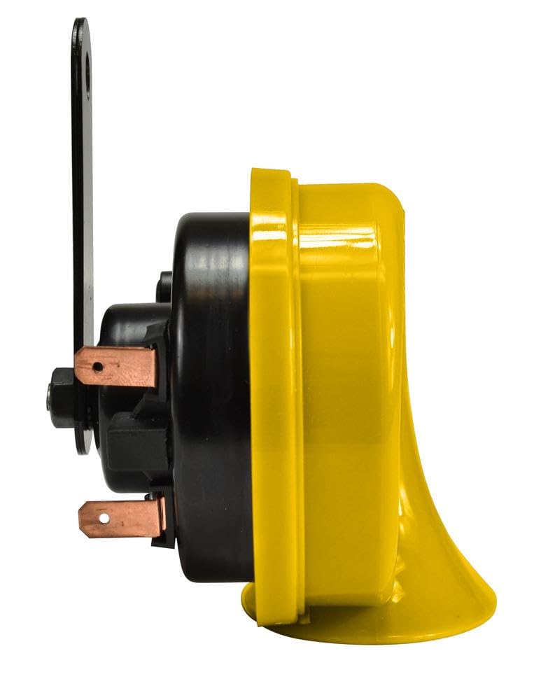 HELLA 012010821 HELLA 012010821 Yellow Trumpet Horn Kit, 12 V, 400/500 Hz (Universal Fit)