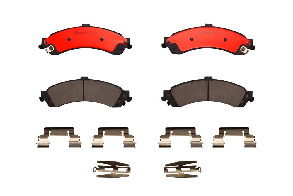 BREMBO P10040N Brembo P10040N Premium Ceramic Rear Disc Brake Pad Set CADILLAC/CHEVROLET OE# 88964192