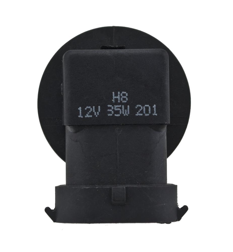 HELLA H71071372 HELLA H71071372 Optilux XB Series H8 Xenon White Halogen Bulbs, 12V, 35W, 2 Pack