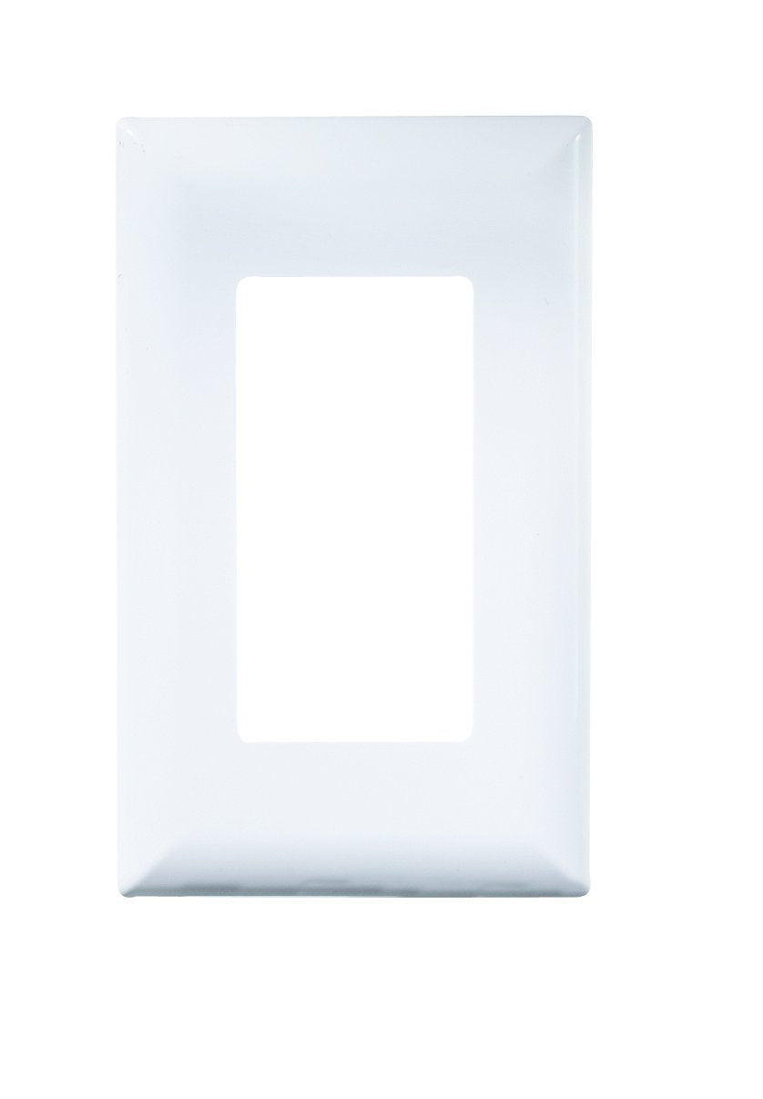 RV DESIGNER S849 RV Designer S849, Cover Plate for Self Contained Contemporary Switch, White, AC Electrical