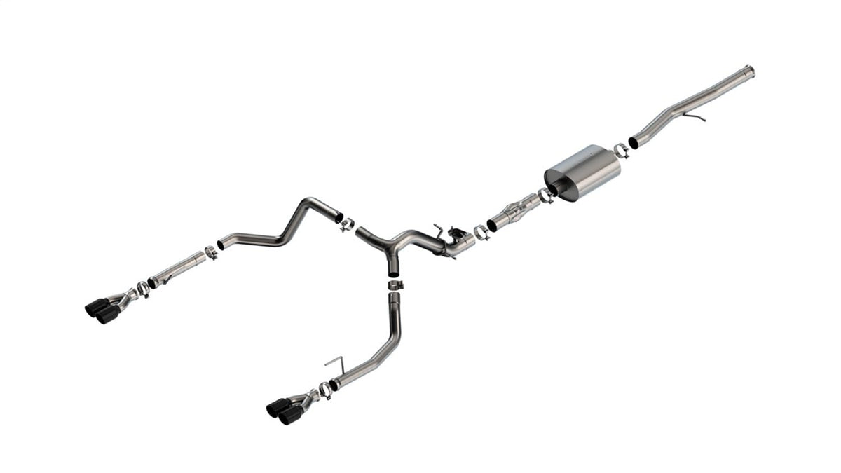 BORLA 140997BC Borla 2024 Chevy Silverado 1500 6.2L V8 ATAK Catback Exhaust w/ Simula