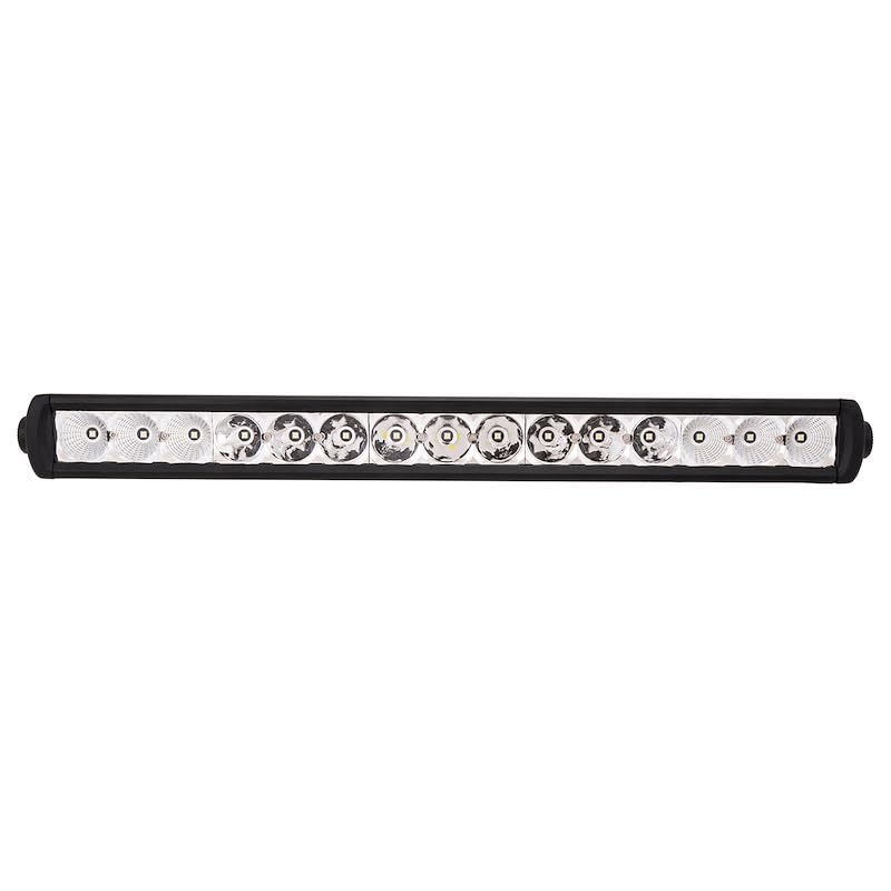TRAILFX 20SRCM TrailFX Light Bar 20SRCM, LED, 20 Inch Length, 15 Clear 5 Watt Bulbs, 8 Degree Spot and 90 Degree Flood Combo Beam, Clear Polycarbonate Lens, 75 Watt Blubs Amp Draw 1.15 AMP At 12 Volts