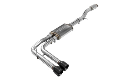 FLOWMASTER 717787 Flowmaster 717787 FlowFX Cat-Back Exhaust Kit Dual 2.5 Inch Stainless Steel 4 Inch Black Ceramic Tips Compatible with 2014-2019 Classic Body Chevy Silverado GMC Sierra 1500 Crew Double Cab 4.3L 5.3L