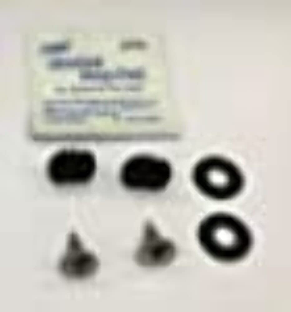 TRAILFX RH8706H TrailFX RH8706H Bug Shield Mounting Hardware Kit OE Replacement Parts for TrailFX Hood Shields Steel Brackets, Stainless Steel Screws and Rubber Bump Stops