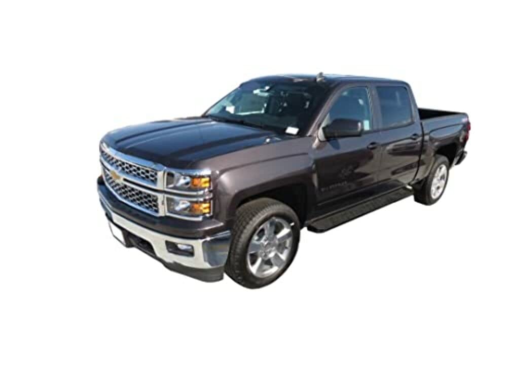 TRAILFX RBW11B Trailfx Running Boards Fits 2015-2025 Ford F-150 Set of 2 Black Powder Coated Steel 6.5-Inch Wide Full-Length Rocker Panel Mount 300 lb Capacity No Drilling Required RBW11B