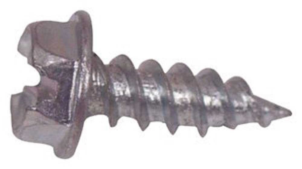 AP PRODUCTS 012-TR50 8 X 1/2 AP Products 012-TR50 8 X 1/2 Zinc Unslotted Hex Washer Head Screw - Pack of 50