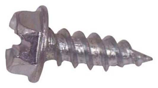 AP PRODUCTS 012-TR50 8 X 1/2 AP Products 012-TR50 8 X 1/2 Zinc Unslotted Hex Washer Head Screw - Pack of 50