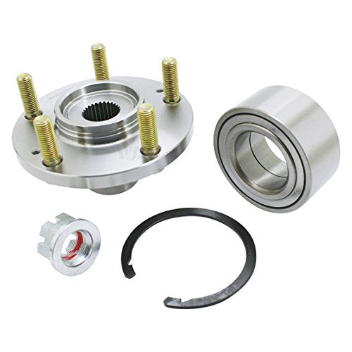 WJB WA930566K Front Wheel Hub Bearing Module Kit, Cross
