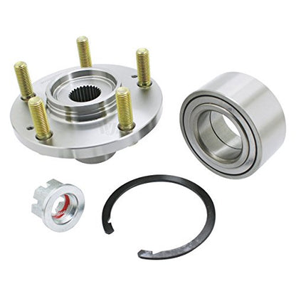 WJB WA930566K Front Wheel Hub Bearing Module Kit, Cross