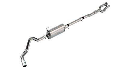 BORLA 141015 Borla 20-25 Ford F250/F350 Super Duty 7.3L V8 4dr 2.75in-3in ATAK Cat-Back Exhaust System