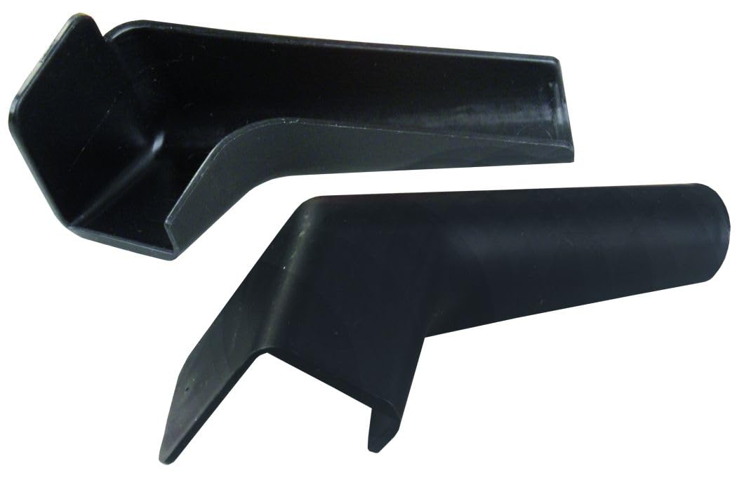 JR PRODUCTS 655-BK-A JR Products 655-BK-A Black Rigid Extended Rain Gutter Spout