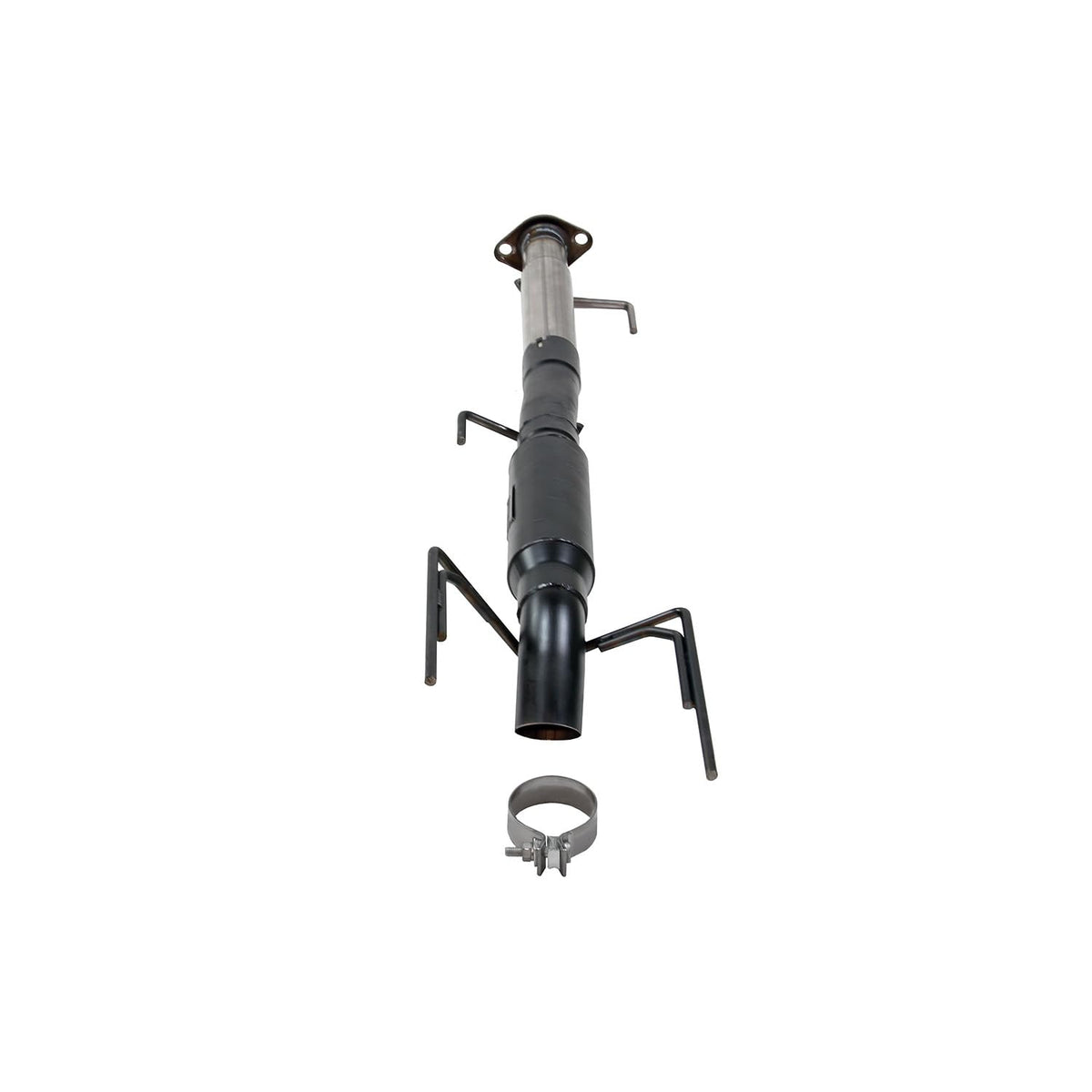 FLOWMASTER 817961 Flowmaster 817961 Outlaw Extreme High Clearance Cat-Back Exhaust Kit 3 Inch 409 Stainless Steel Black Single Dump Style Turndown Compatible with 2010-2024 Toyota 4Runner 4.0L V6