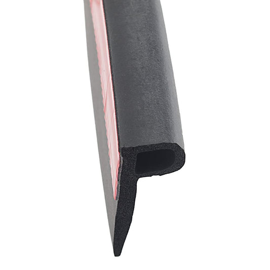 AP PRODUCTS 018-607 AP Products 018-607 "P" Seal with Tape, Black / 2-1/2" x 7/8" x 100'