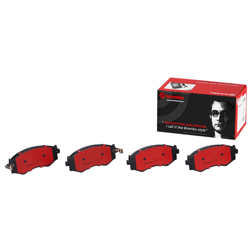 BREMBO P30002N Brembo P30002N Premium Ceramic Front Disc Brake Pad Set FORD AUSTRALIA/INFINITI/NISSAN/NISSAN (DFAC) OE# 4106080N90