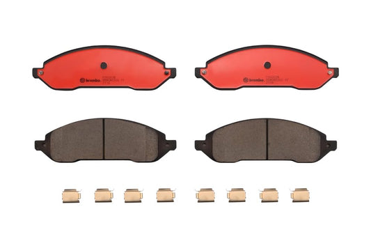 BREMBO P56092N Brembo P56092N Premium Ceramic Front Disc Brake Pad Set FORD USA OE# 3F2Z2001SA