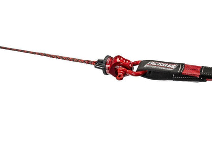 FACTOR 55 00310-01 Factor 55 Prolink E Titanium Double Shear Pin, Designed for Steel Cables and Synthetic Winch Ropes up to 3/8" Diameter - Red