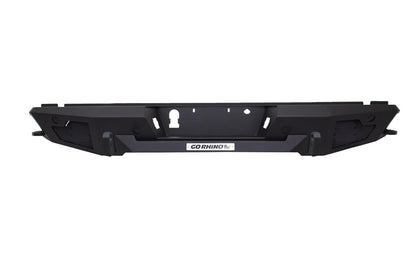 GO RHINO 28398T RealTruck BR20.5 Rear Bumper | Steel, Textured Black | 28398T | Fits 2021-2025 Ford F-150