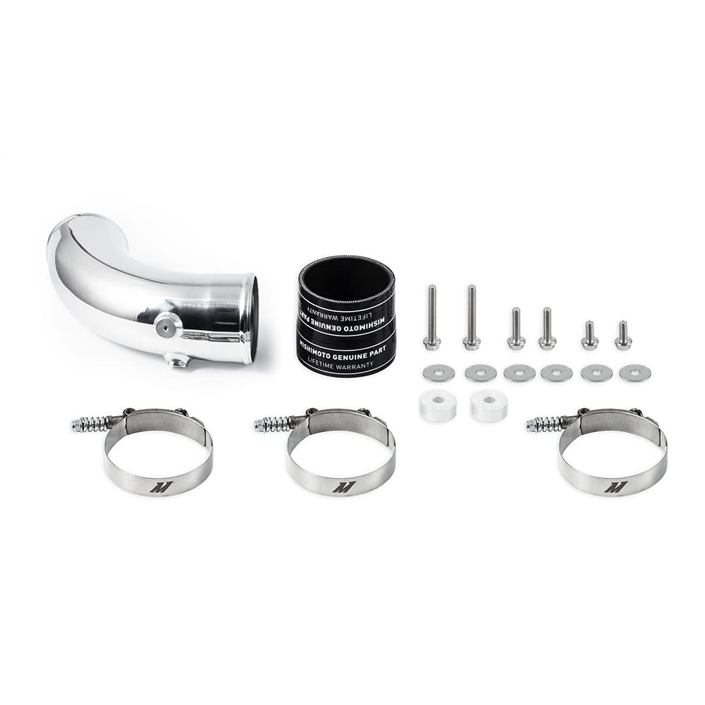 MISHIMOTO MMINT-DMAX-17SL Mishimoto Performance Intercooler for Duramax 6.6L 2017-2019, Silver