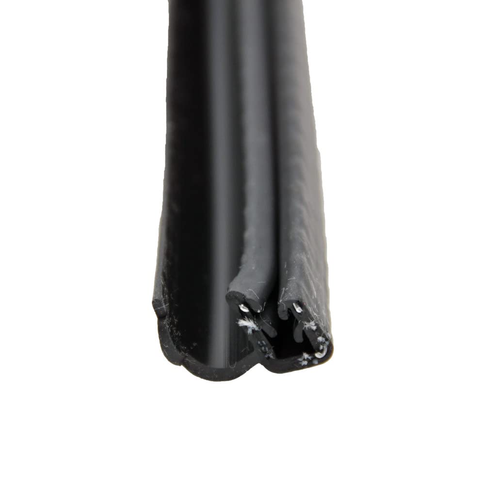 AP PRODUCTS 018-1894 AP Products 018-1894 J-Bulb Seal with Slide-On Clip, Black