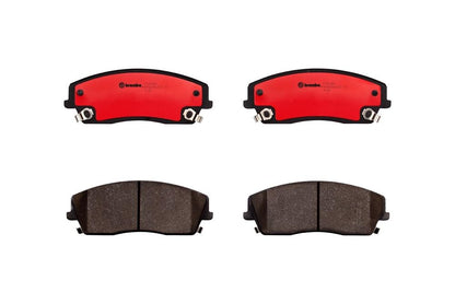 BREMBO P11019N Brembo P11019N Premium Ceramic Front Disc Brake Pad Set DODGE OE# K05142555AA