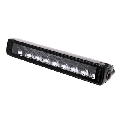 TRAILFX 10SRBKCM TrailFX 10SRBKCM Light Bar 10 Inch Single Row LED 45W Combo Spot and Flood Lights 3780 Raw Lumens Black Aluminum Housing IP67 with Brackets and Installation Hardware