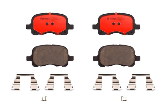 BREMBO P83044N Brembo P83044N Premium Ceramic Front Disc Brake Pad Set TOYOTA OE# 0446502010
