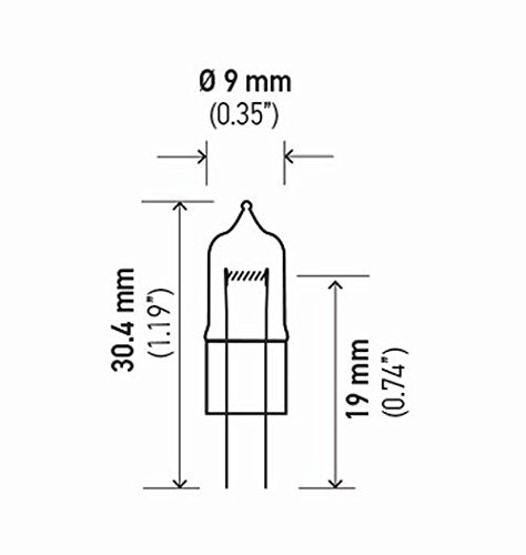 HELLA 891 HELLA 891 Standard Halogen Bulb, 12 V, 8W