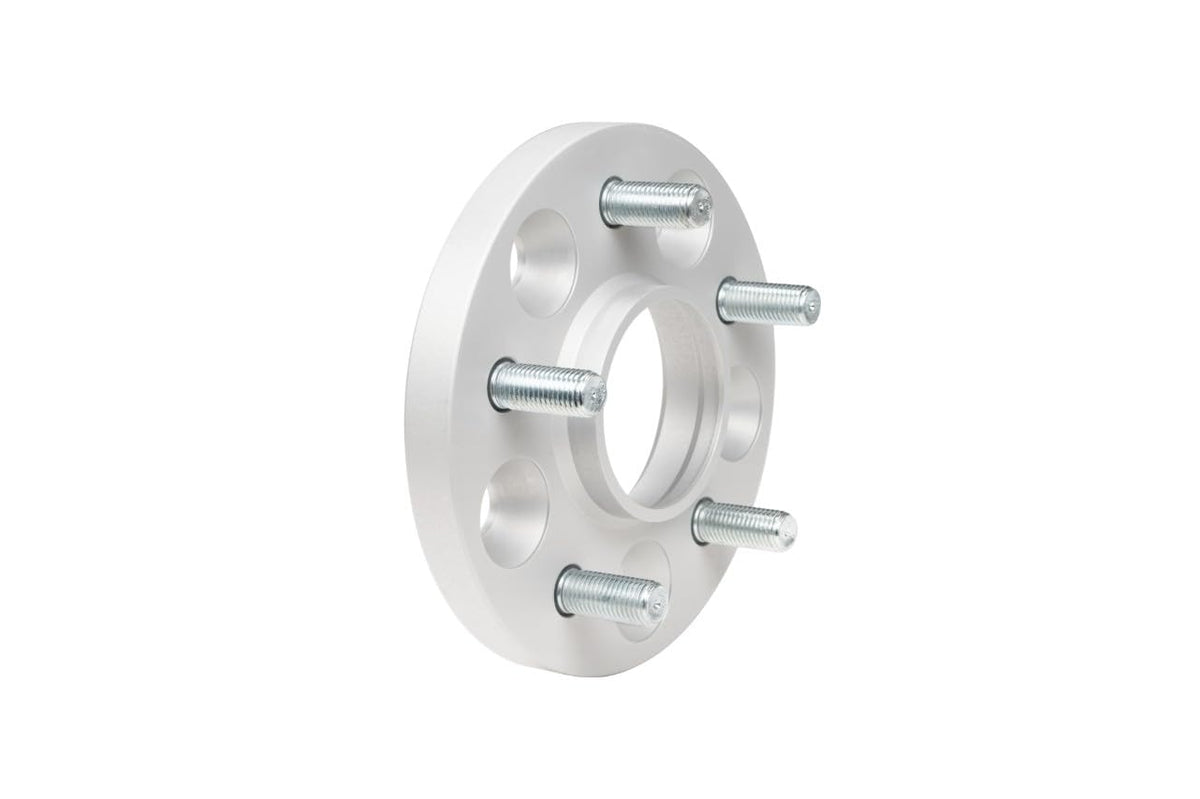 EIBACH S90-4-20-002 Eibach Wheel Spacer, Pro-Spacer, 5 x 100 mm Bolt Pattern, 20 mm Thick, Lug Nuts Included, Aluminum, Clear Anodized, Pair