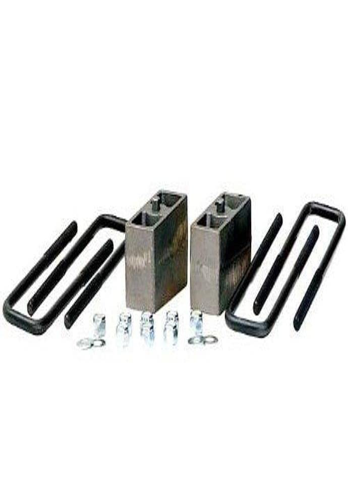 FABTECH FTS21110 Fabtech (FTS21110) 1" Rear Block and U-Bolt Kit for Silverado/Sierra 2500 HD