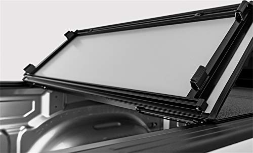 Lomax G3010049 LOMAX G3010049 Stance Hard Tri-Fold Cover; Black Urethane Finish; Split Rail;