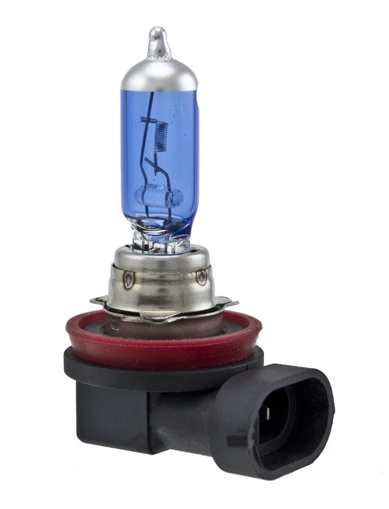 HELLA H71071372 HELLA H71071372 Optilux XB Series H8 Xenon White Halogen Bulbs, 12V, 35W, 2 Pack