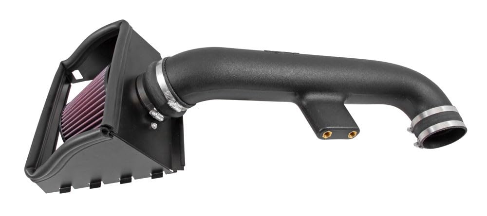 K&N FILTER 63-2591 K&N Cold Air Intake System: High-Flow Air Filter, Increase Performance & Towing: Compatible with 2015-2020 Ford: F150, 63-2591