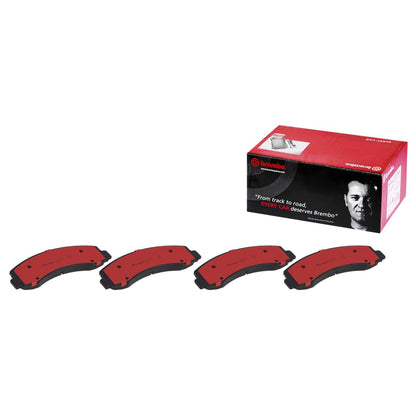 BREMBO P24166N Brembo P24166N Premium Ceramic Front Disc Brake Pad Set LINCOLN/FORD OE# AL3Z2001A