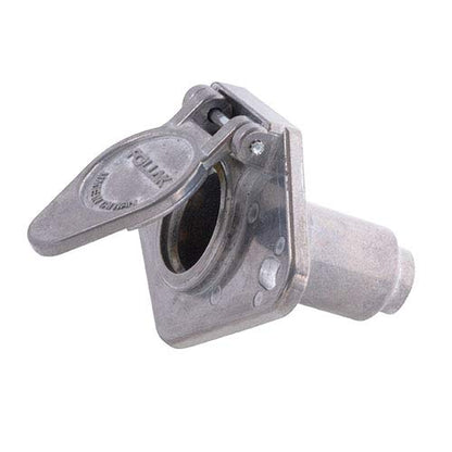 RV DESIGNER P404 RV Designer P404 Pollak 4-Way Trailer Connector Socket, Die-Cast Metal