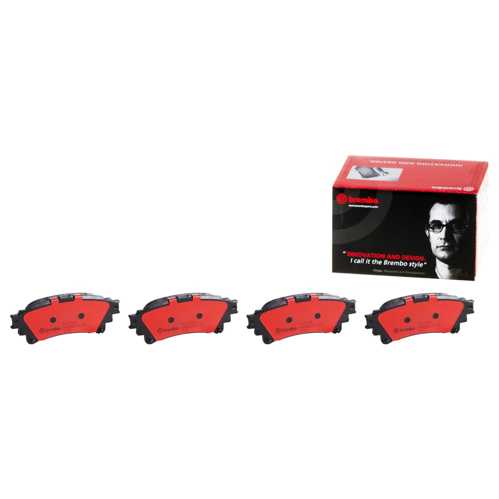 BREMBO P83152N Brembo P83152N Premium Ceramic Rear Disc Brake Pad Set LEXUS/TOYOTA/TOYOTA (GAC) OE# 044660E010